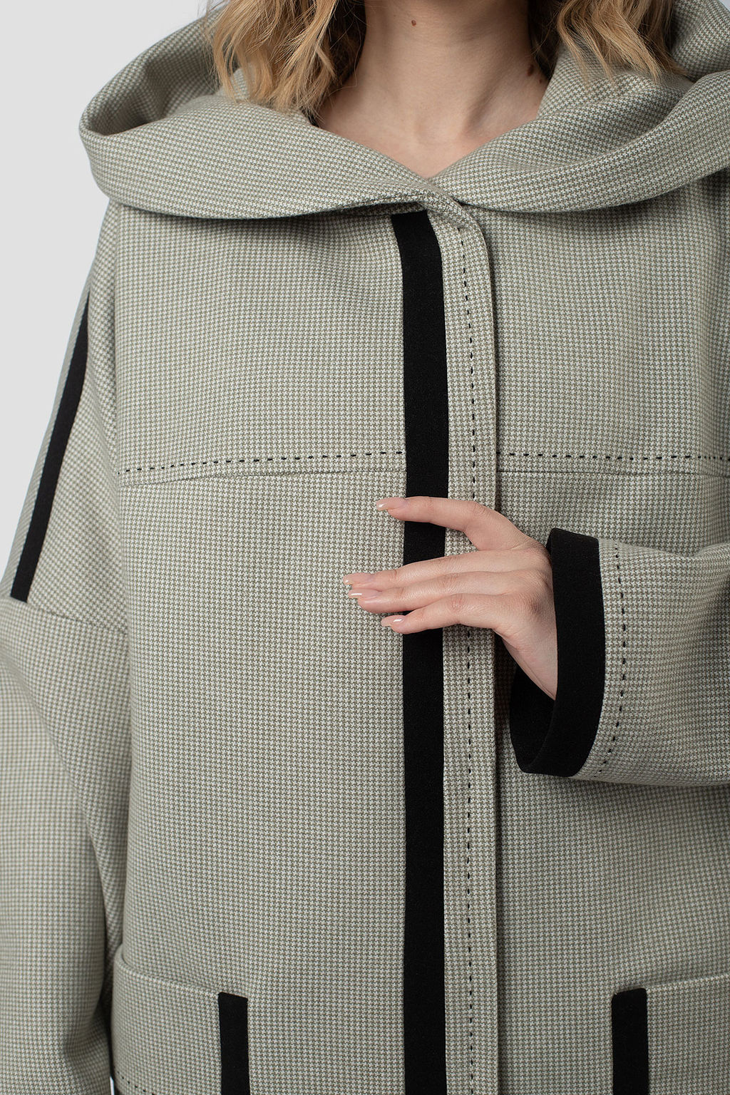 01-12227 Пальто женское демисезонное - El podio фото 11