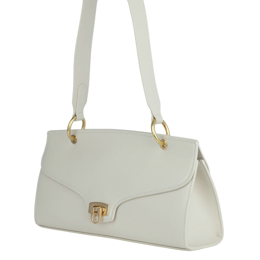 Женская кожаная сумка Багетка - Barcelo biagi фото 2