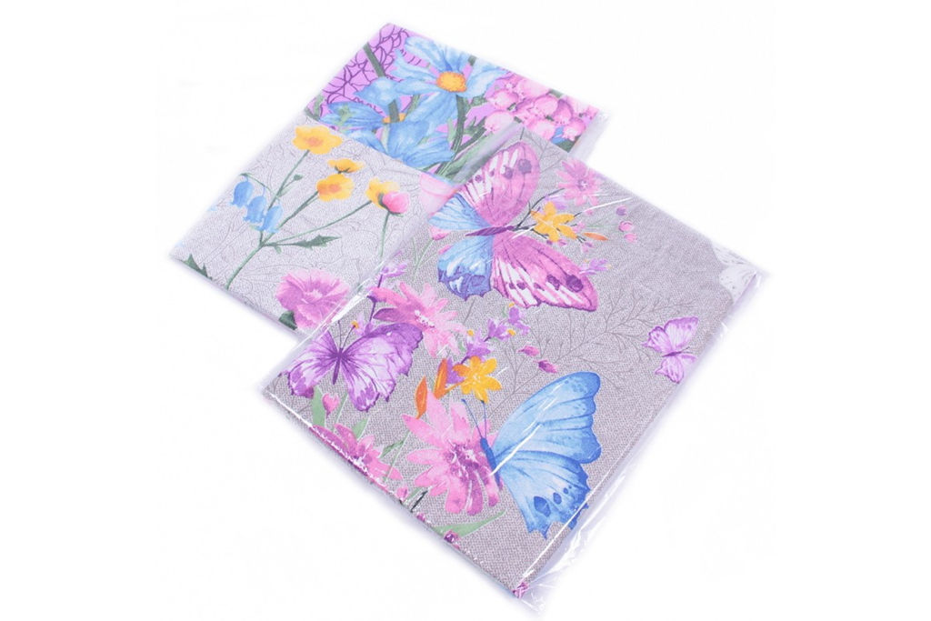 Набор полотенец Рогожка-Купон в пакете 3 шт. арт. РК 185 тдл (500132/1)