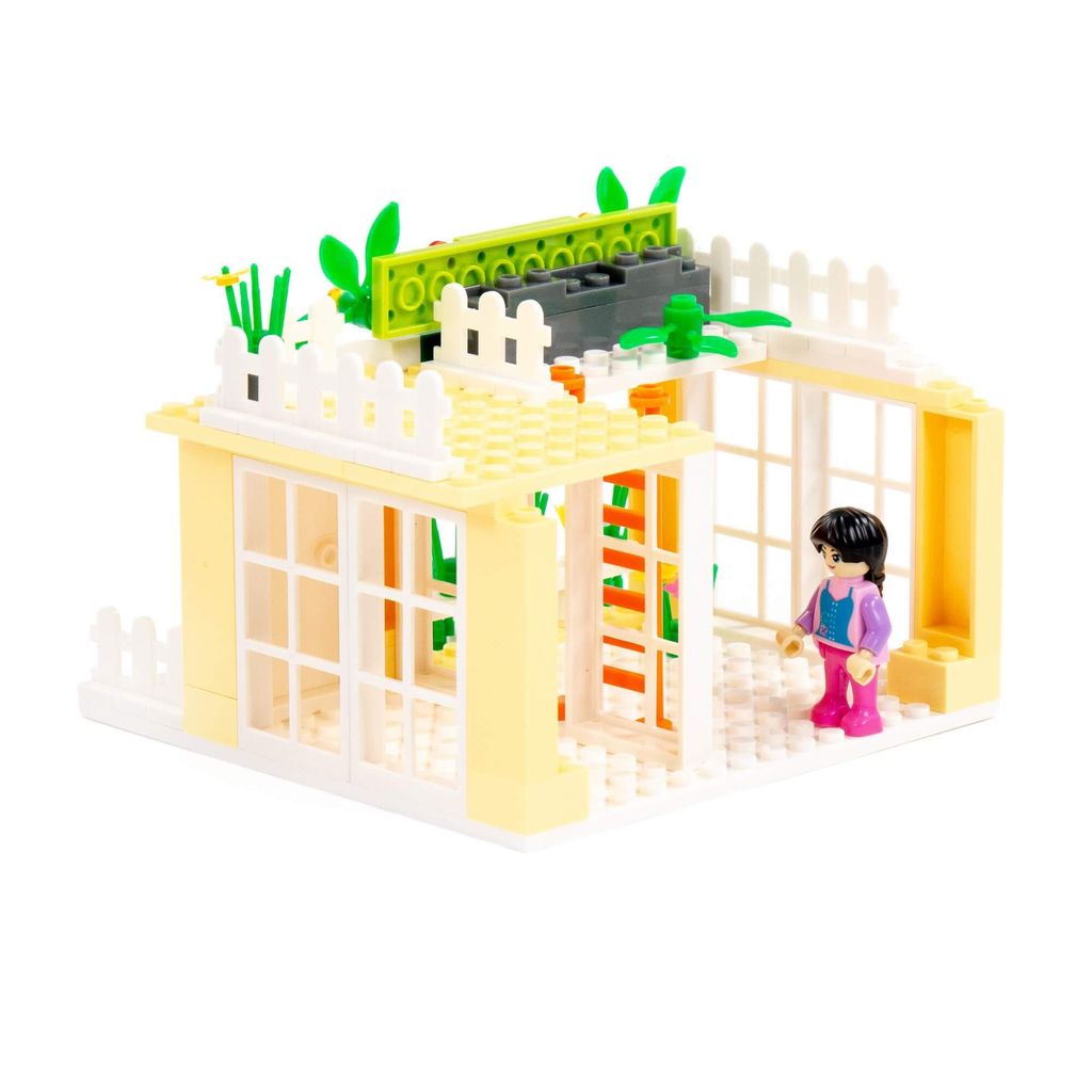 Конструктор Классик Подружки-4 (101 элемент) (в коробке) - Полесье фото 3