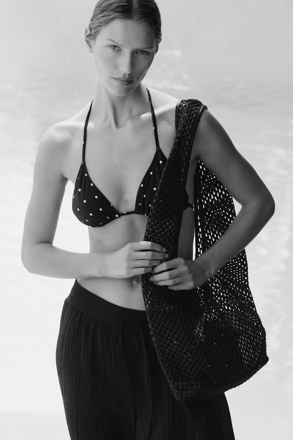 Top de bikini triangular con relleno - H&m фото 14