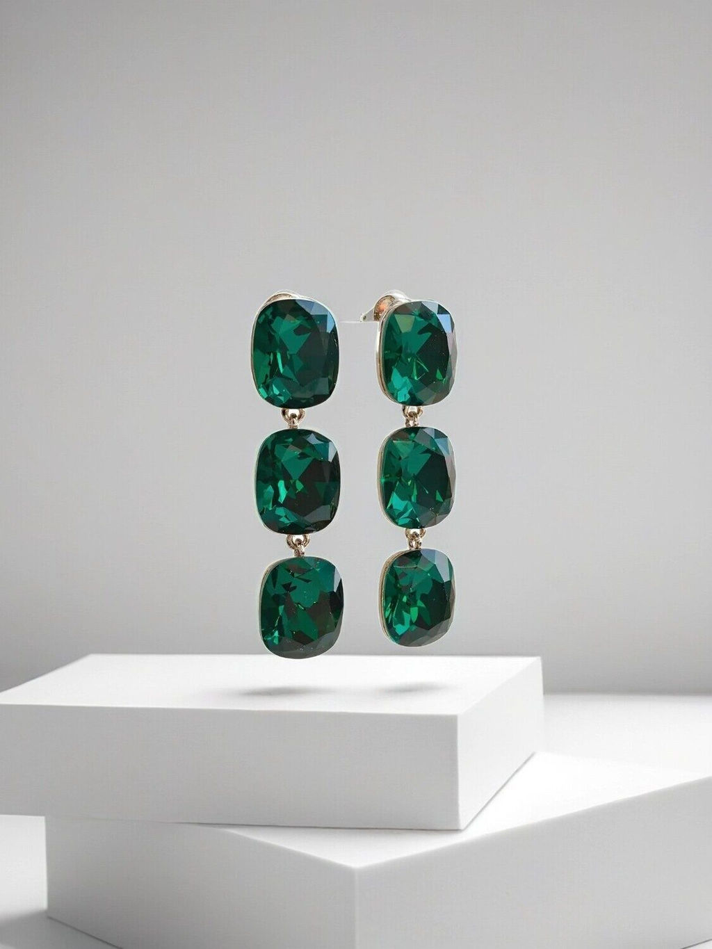 Серьги с кристаллами Swarovski