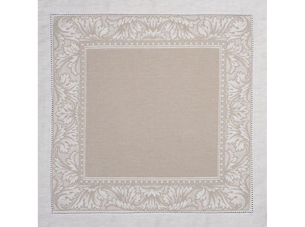01с-44ЯК Салфетка 45*45 "Пируэт" цв. бежевый (по 6 шт