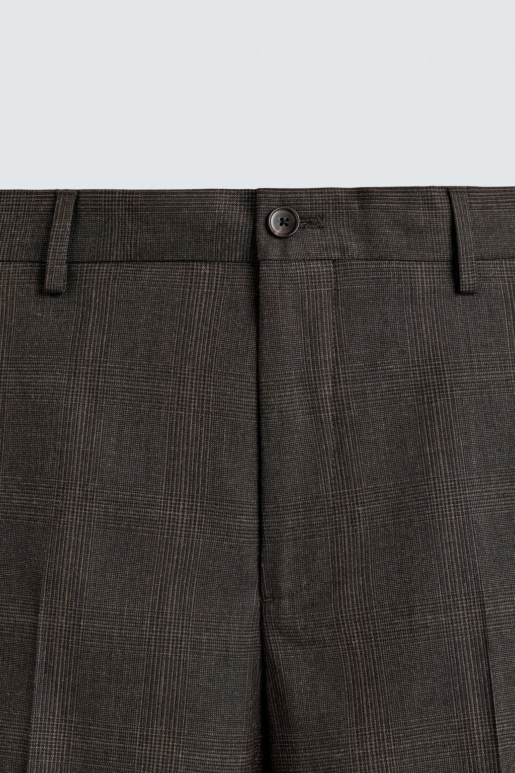 CHECK SUIT TROUSERS - Zara фото 8
