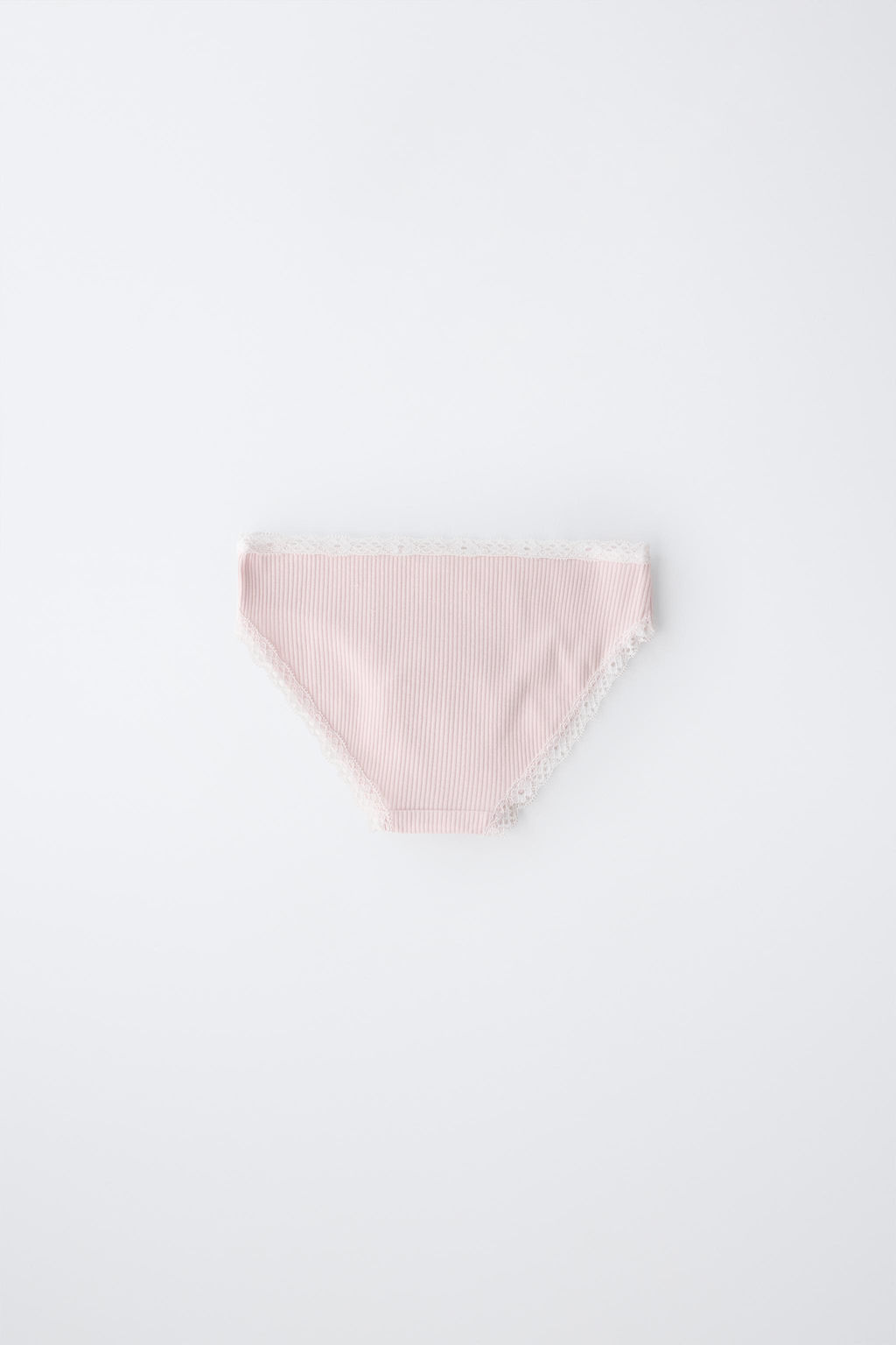 6-14 A?OS/ PACK TRES BRAGUITAS PUNTILLA / Rosa - Zara фото 4