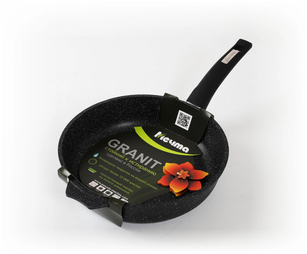 ГРАНИТ STAR Сковорода 22см, арт. 22803