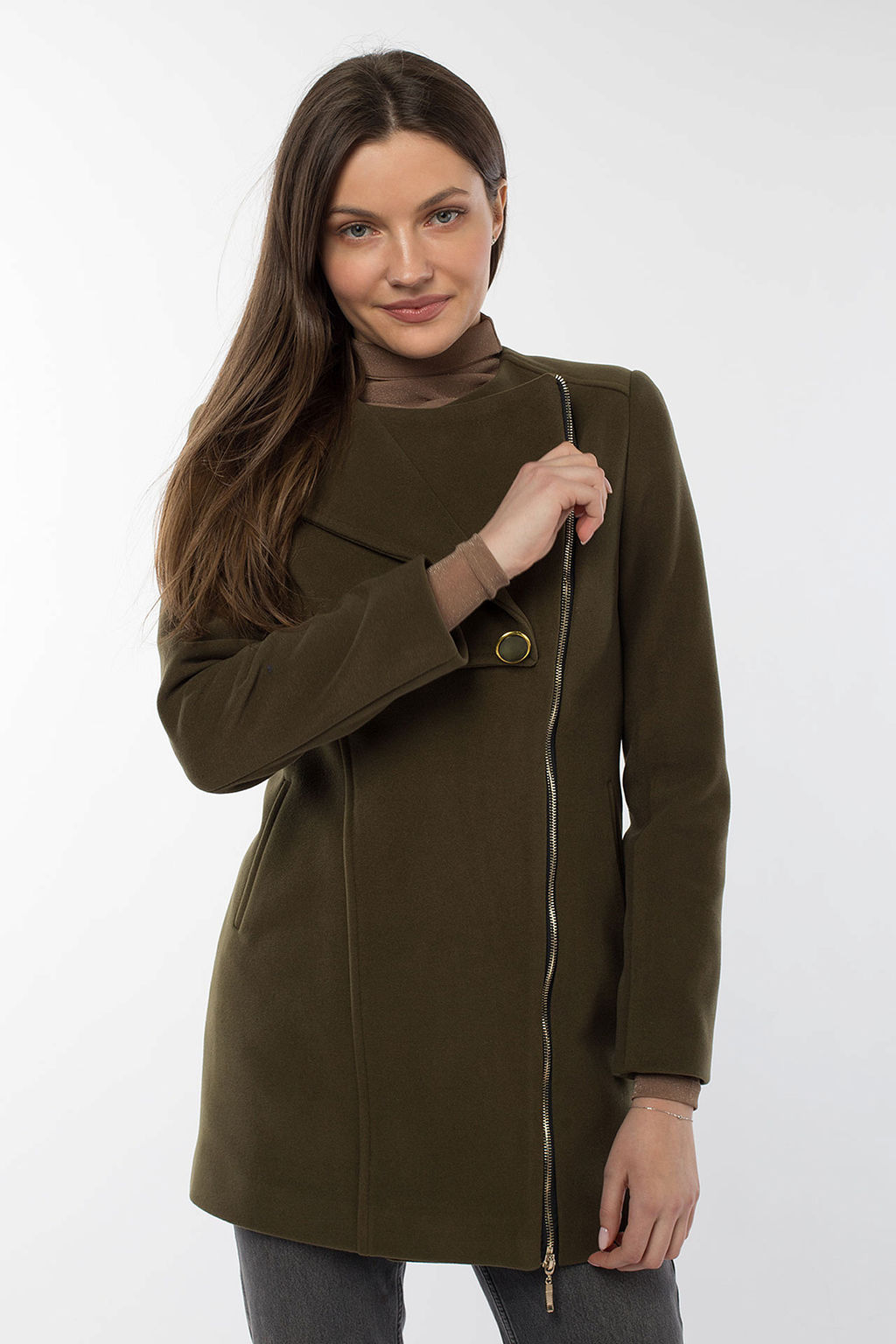 Пальто демисезонное