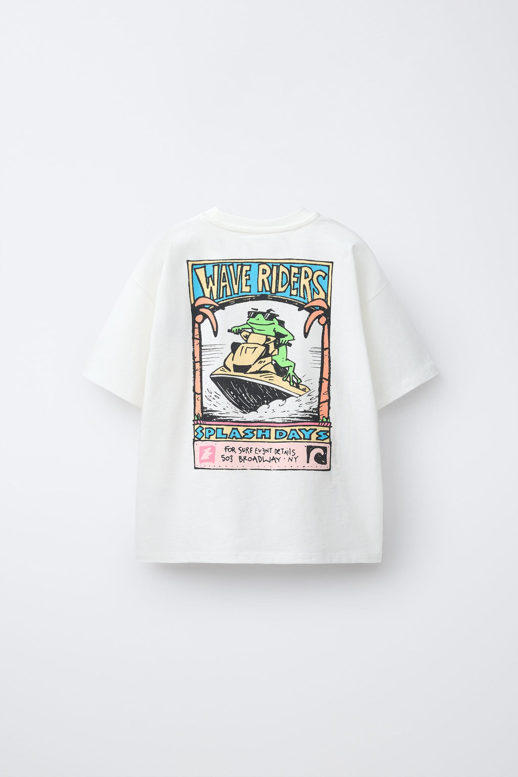 CAMISETA ESTAMPADO / Blanco