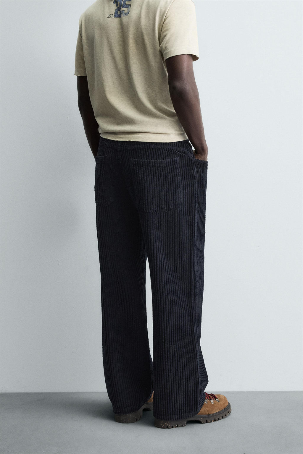 BAGGY FIT CORDUROY TROUSERS - Zara фото 2