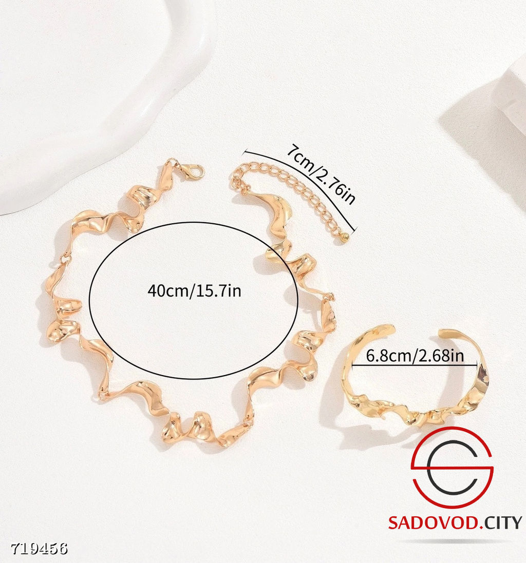 Набор украшений - колье и браслет - Bruno фото 8