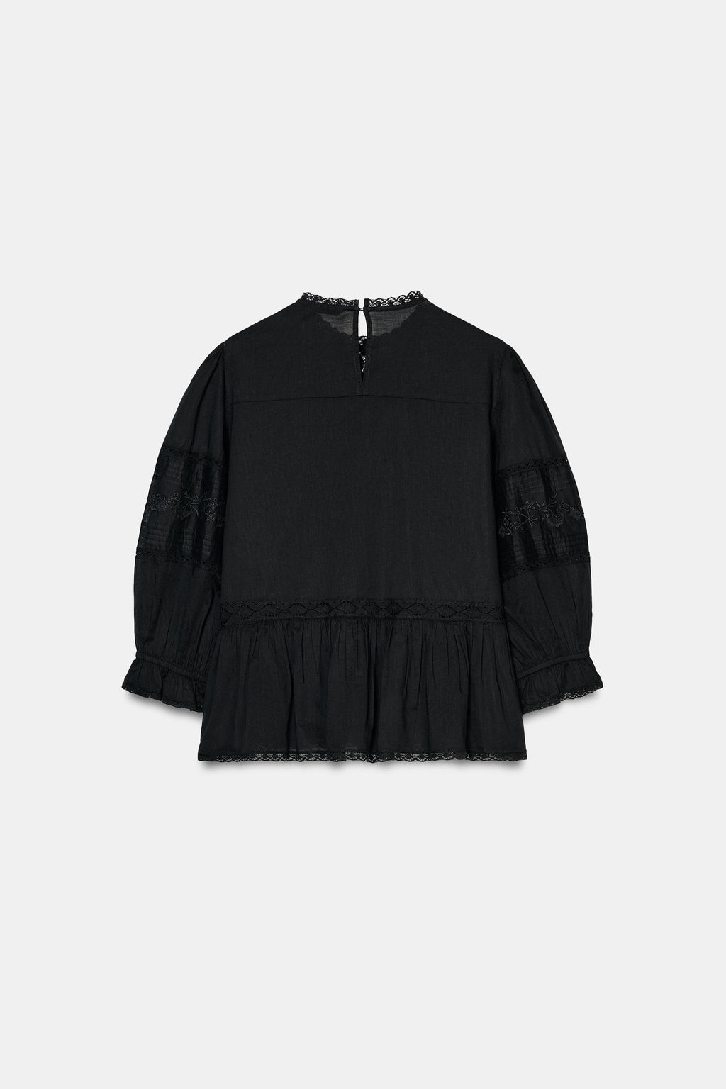 ZW COLLECTION EMBROIDERED SHIRT - Zara фото 5