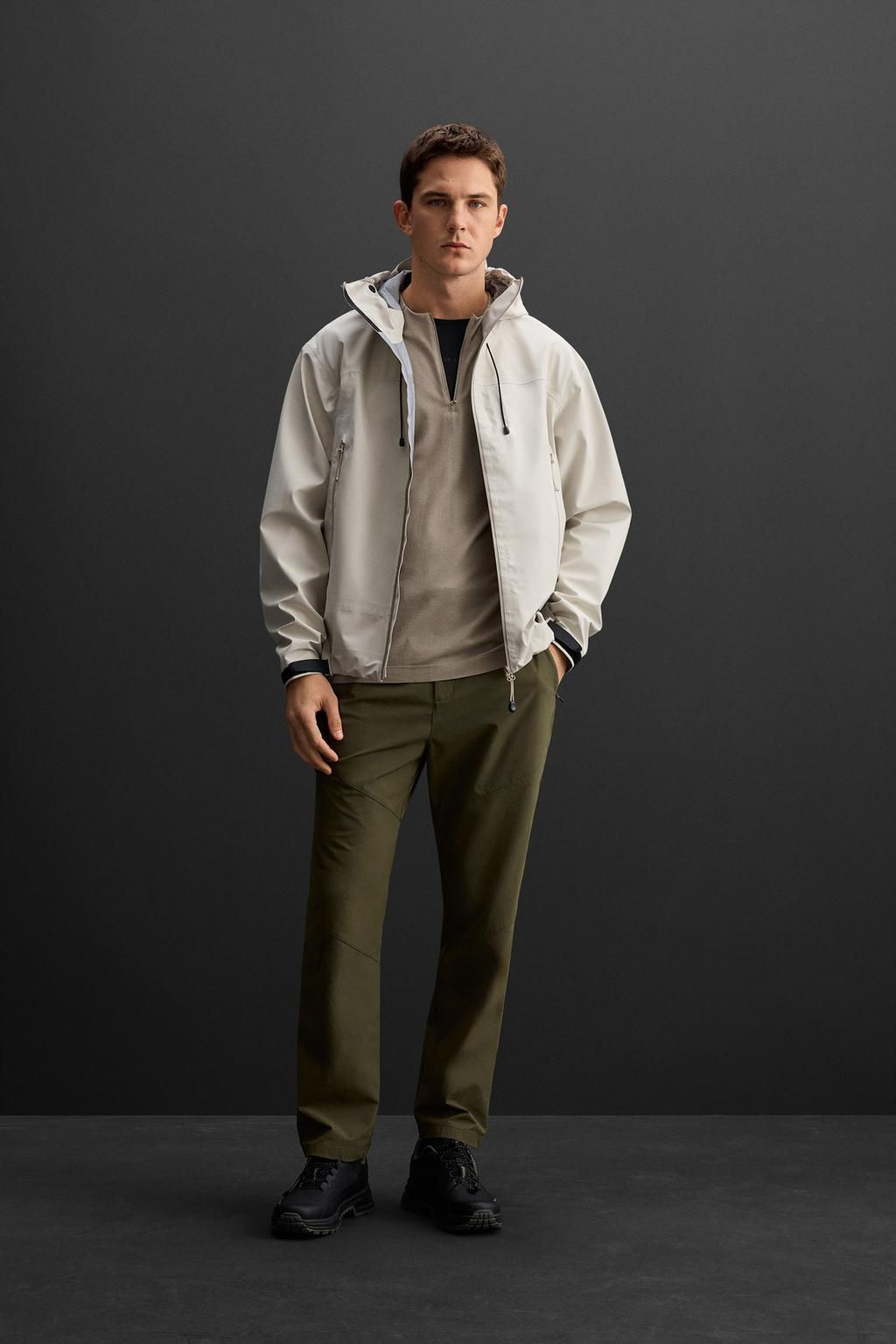 WATERPROOF TECHNICAL JACKET - Zara фото 11