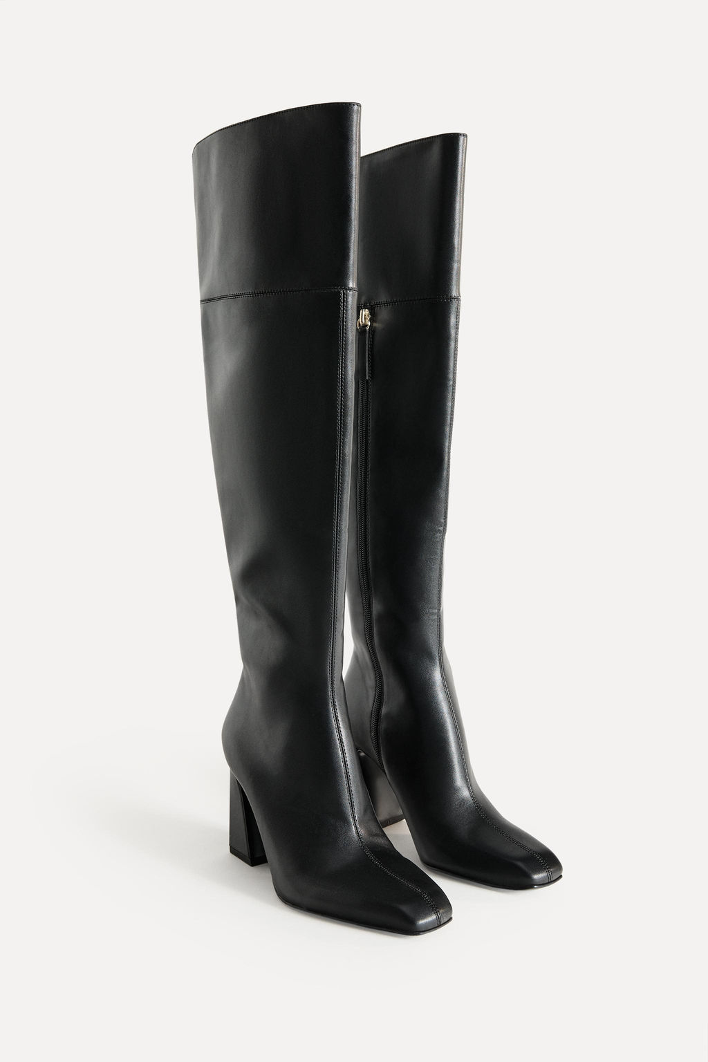 LEATHER OVER-THE-KNEE HIGH-HEEL BOOTS 50TH ANNIVERSARY