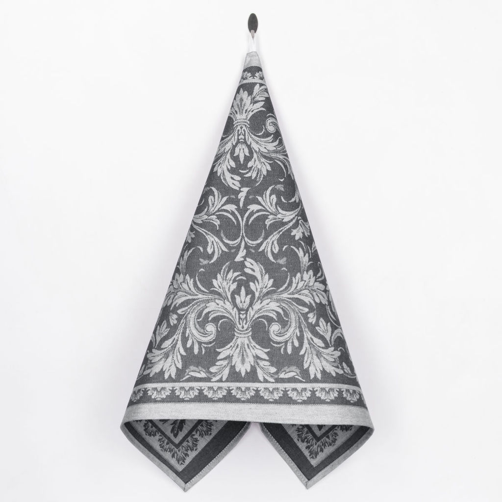 Полотенце 07с-39ЯК 50*63 "Ренессанс" цв. серый