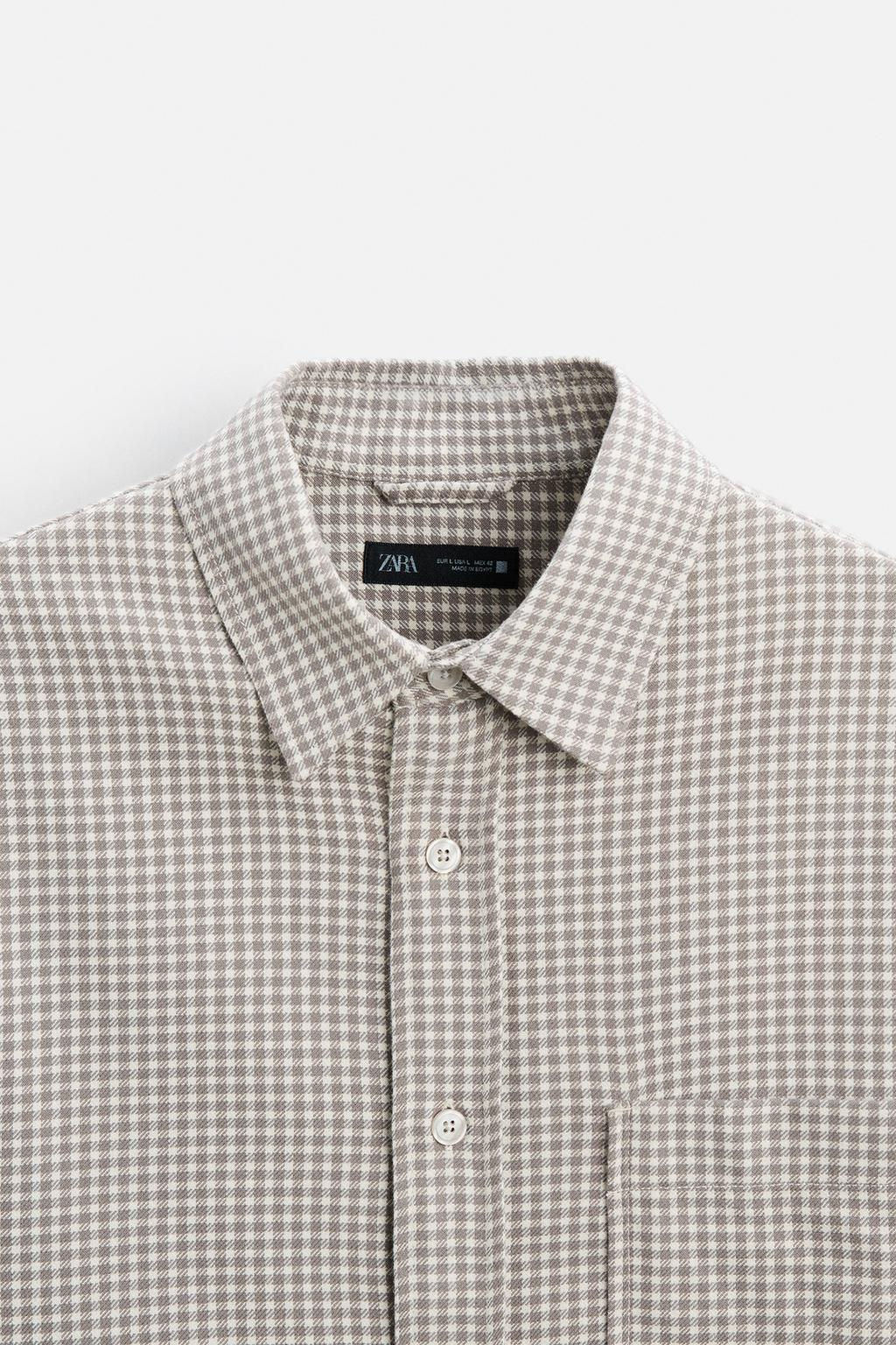 SOFT COTTON SHIRT - Zara фото 8