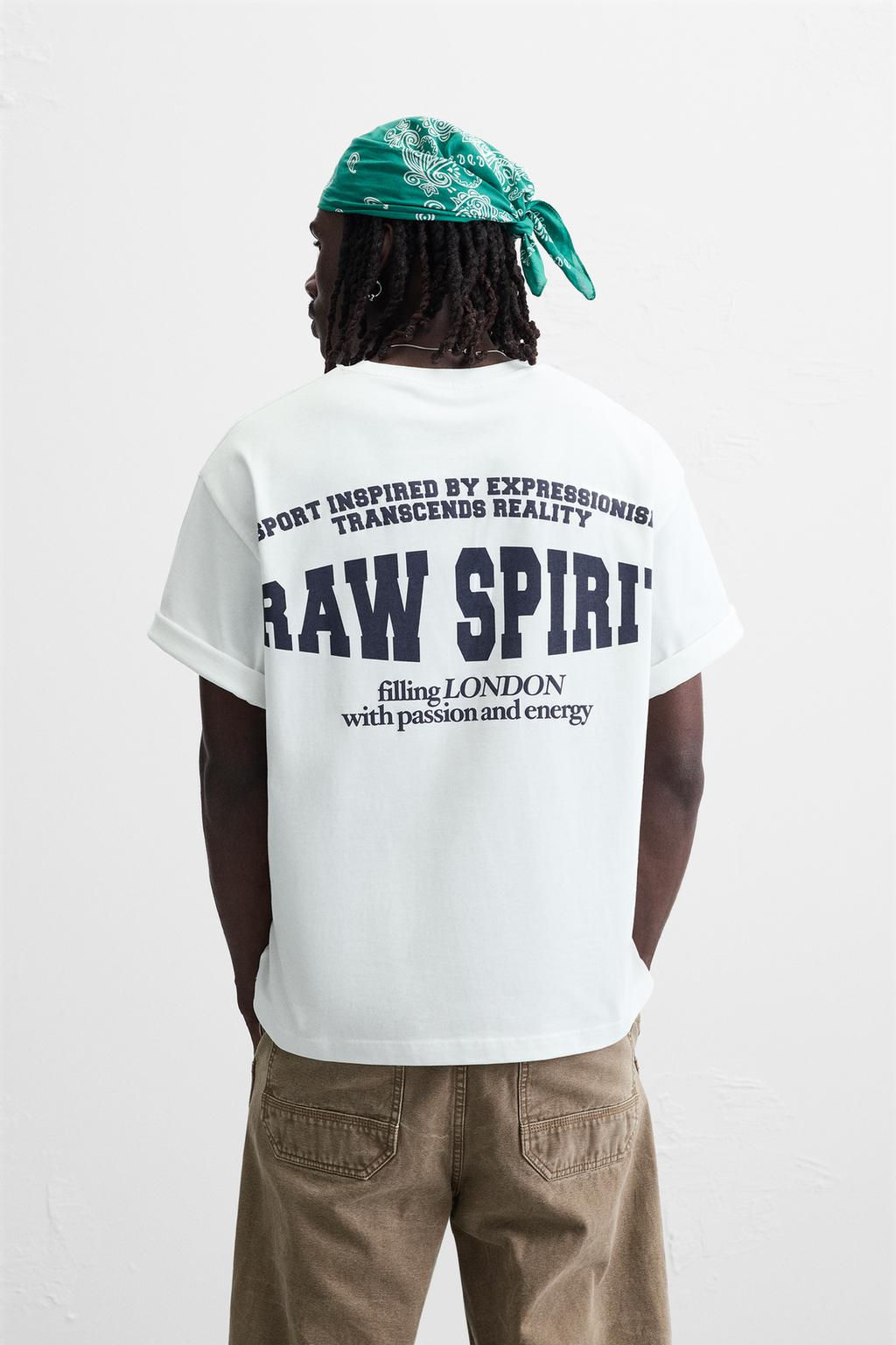 RETRO NUMBER PRINT T-SHIRT - Zara фото 3