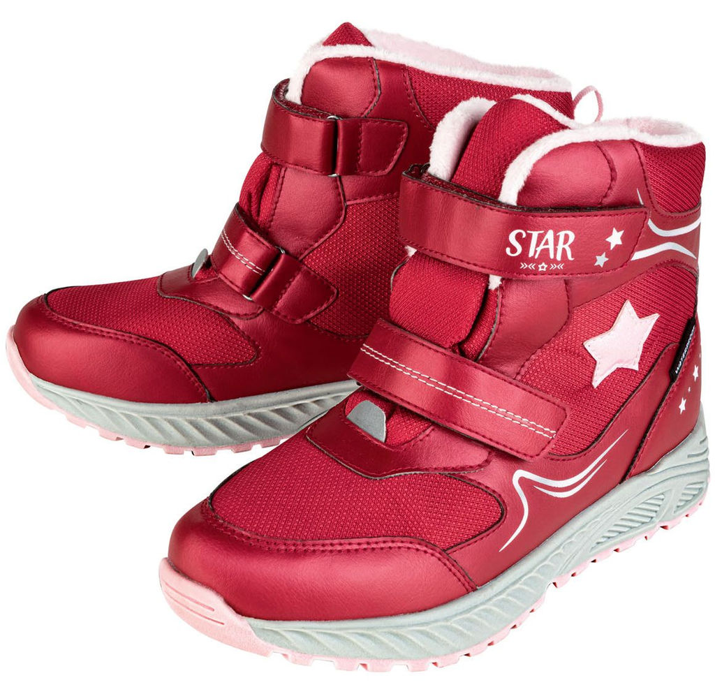 Зимние сапоги для девочек PEPPERTS водонепроницаемые