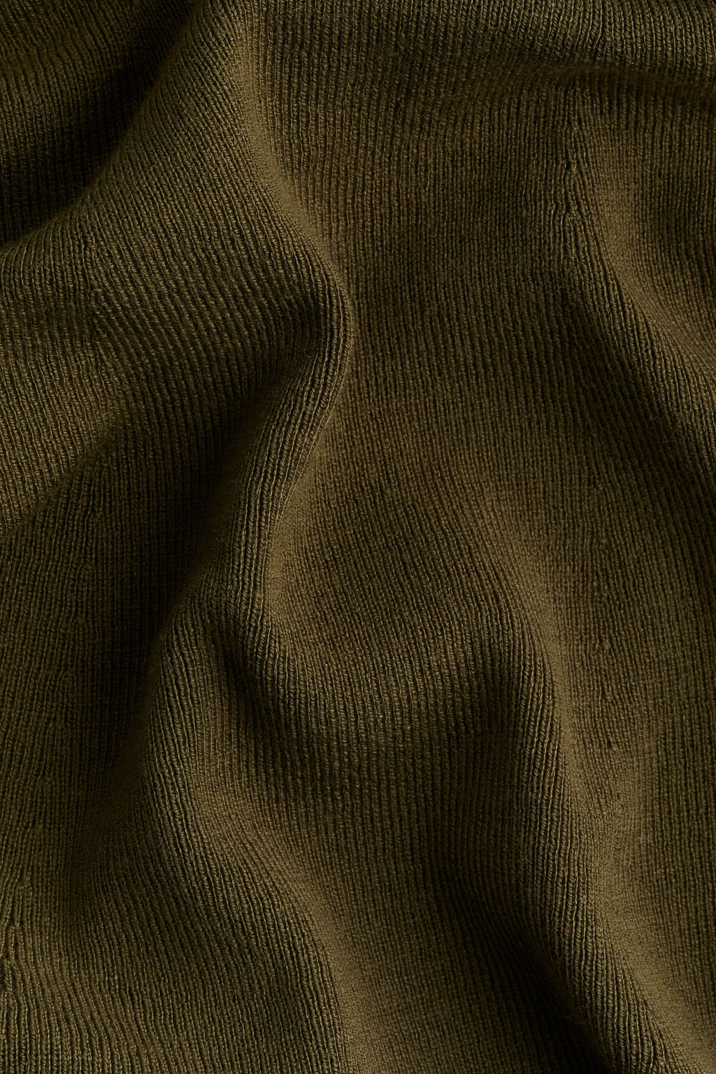 Vestido en punto acanalado con cuello perkins - H&m фото 5