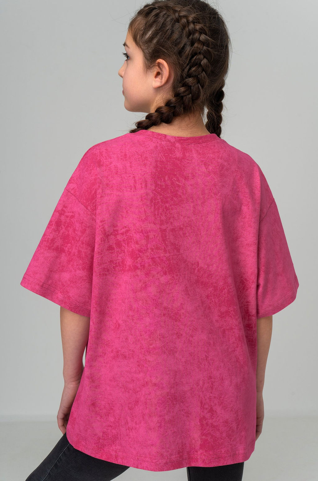 Футболка оверсайз для девочки Happyfox