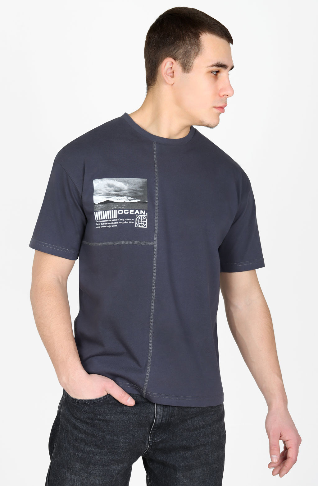 Футболка Имидж Ф-87 (46-62) кулирка - Лотос фото 17