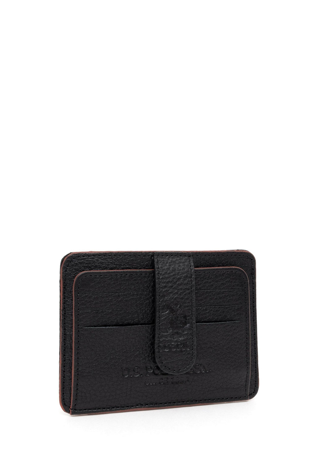 U. S. Polo Assn Мужская черная визитница - U.s. polo assn фото 2