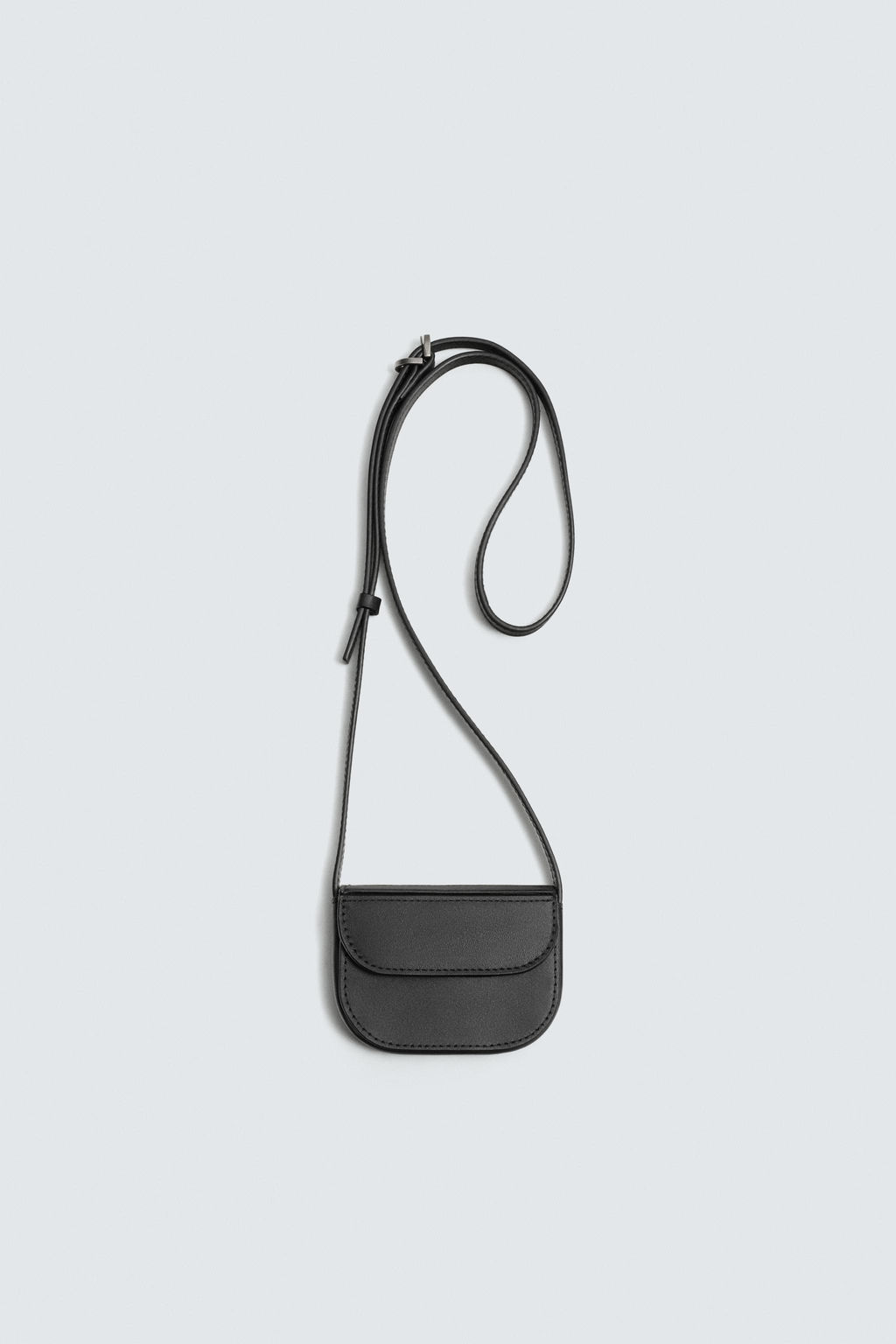 MINI LEATHER CROSSBODY BAG - Zara фото 9