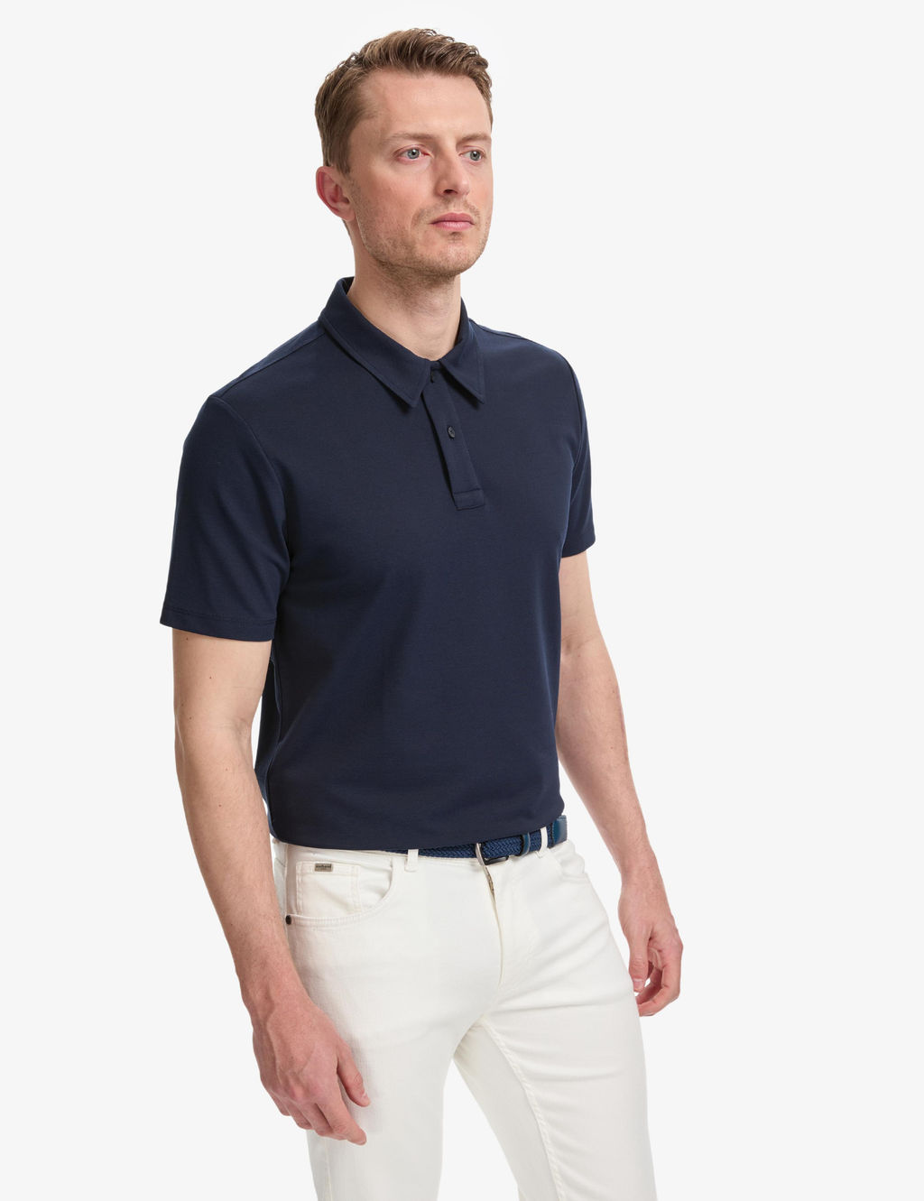 Lacivert Regular Fit D__meli Polo Yaka Ti__rt