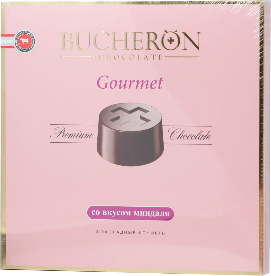 BUCHERON. Gourmet со вкусом миндаля 180 гр. карт.упаковка