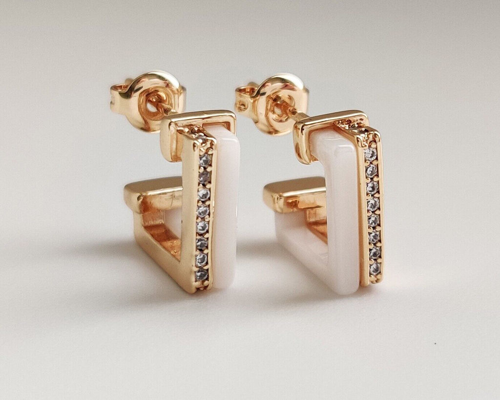 Серьги с керамикой