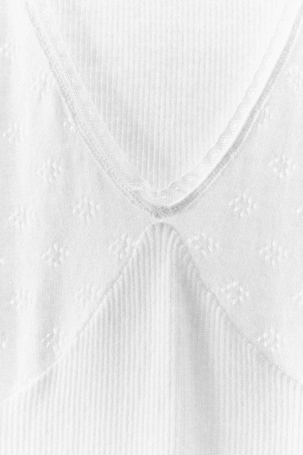 CONTRAST POINTELLE TOP - Zara фото 6