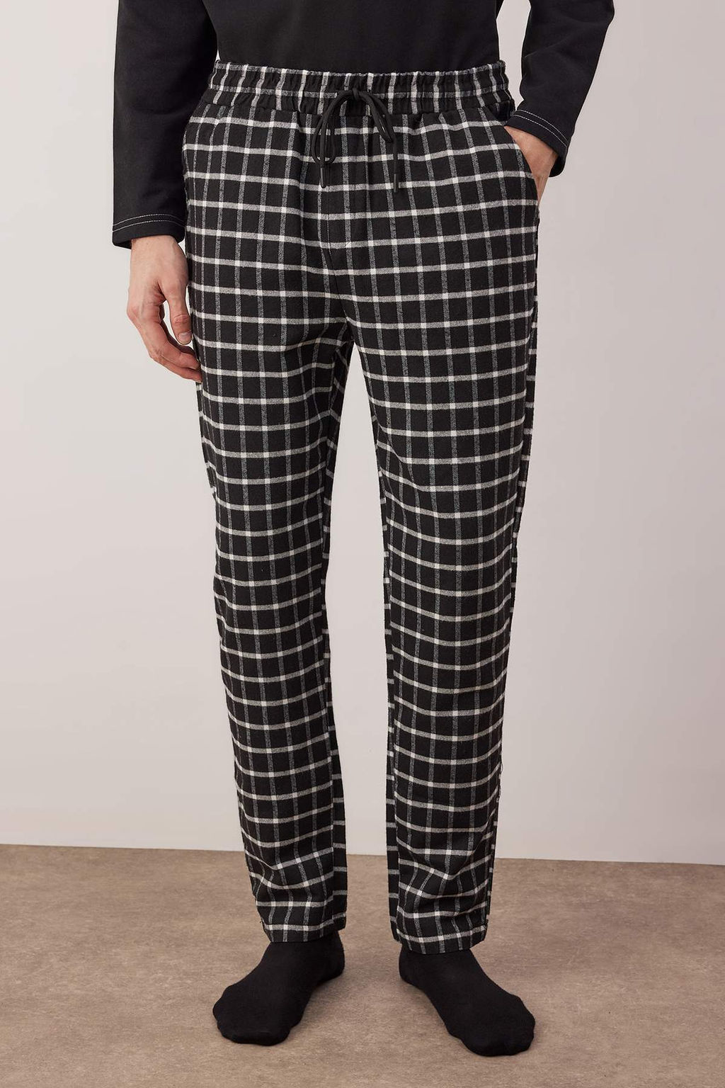 TRENDYOL MAN Siyah Regular Fit Pijama Tak?m? THMAW22PT0426 - Trendyolmilla фото 20