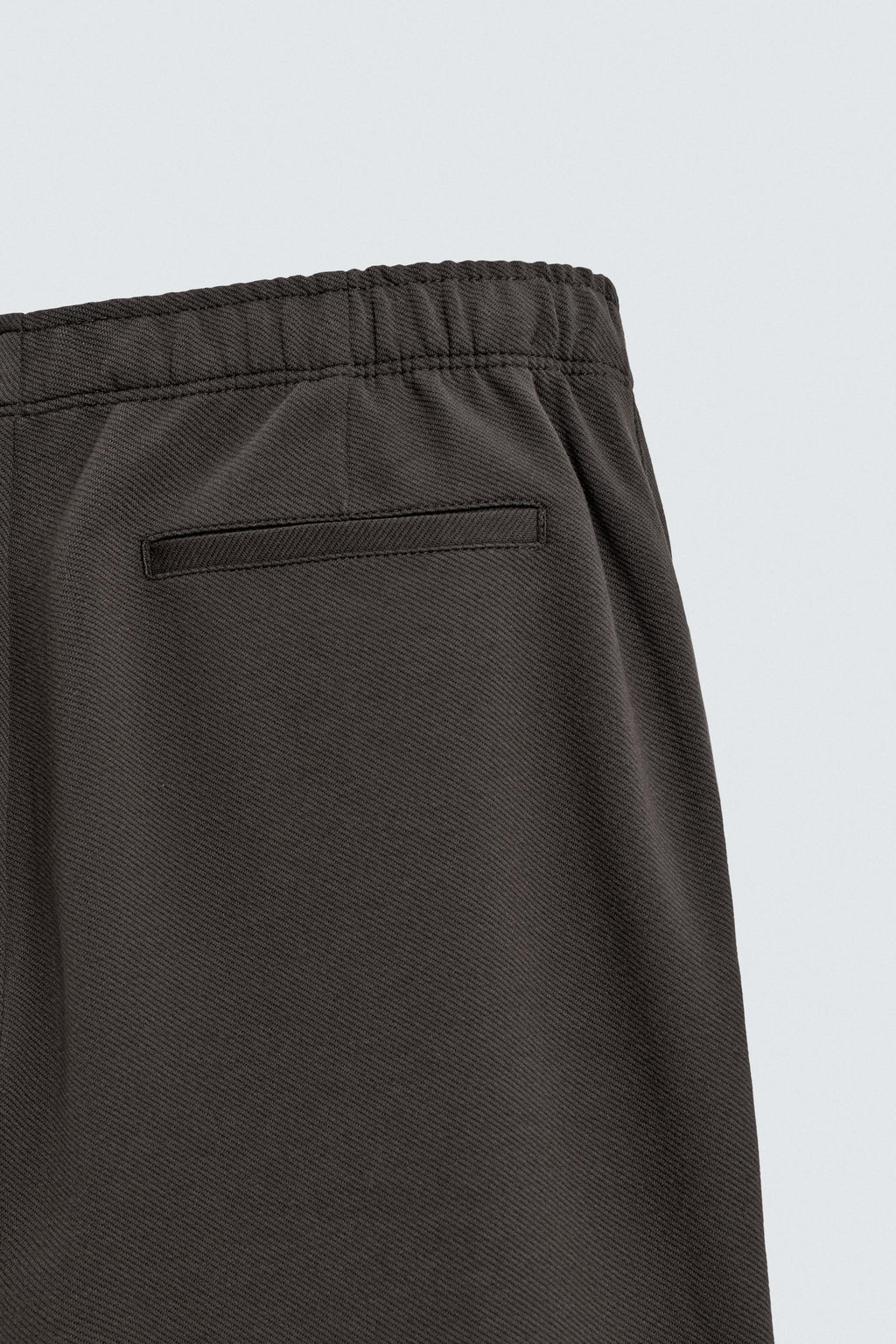 PANTAL?N CINTURA JOGGER CONFORT / Marr?n oscuro - Zara фото 9