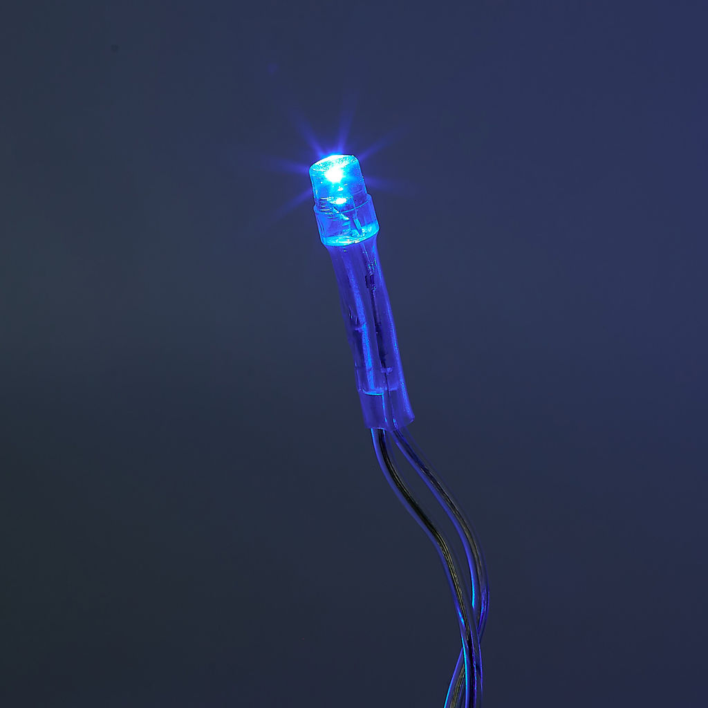 ULD-C3020-160/DTA BLUE IP20 Занавес светодиодный, 3х2м. 160 светодиодов. Синий свет. Провод прозрачный. TM Uniel - Volpe фото 7