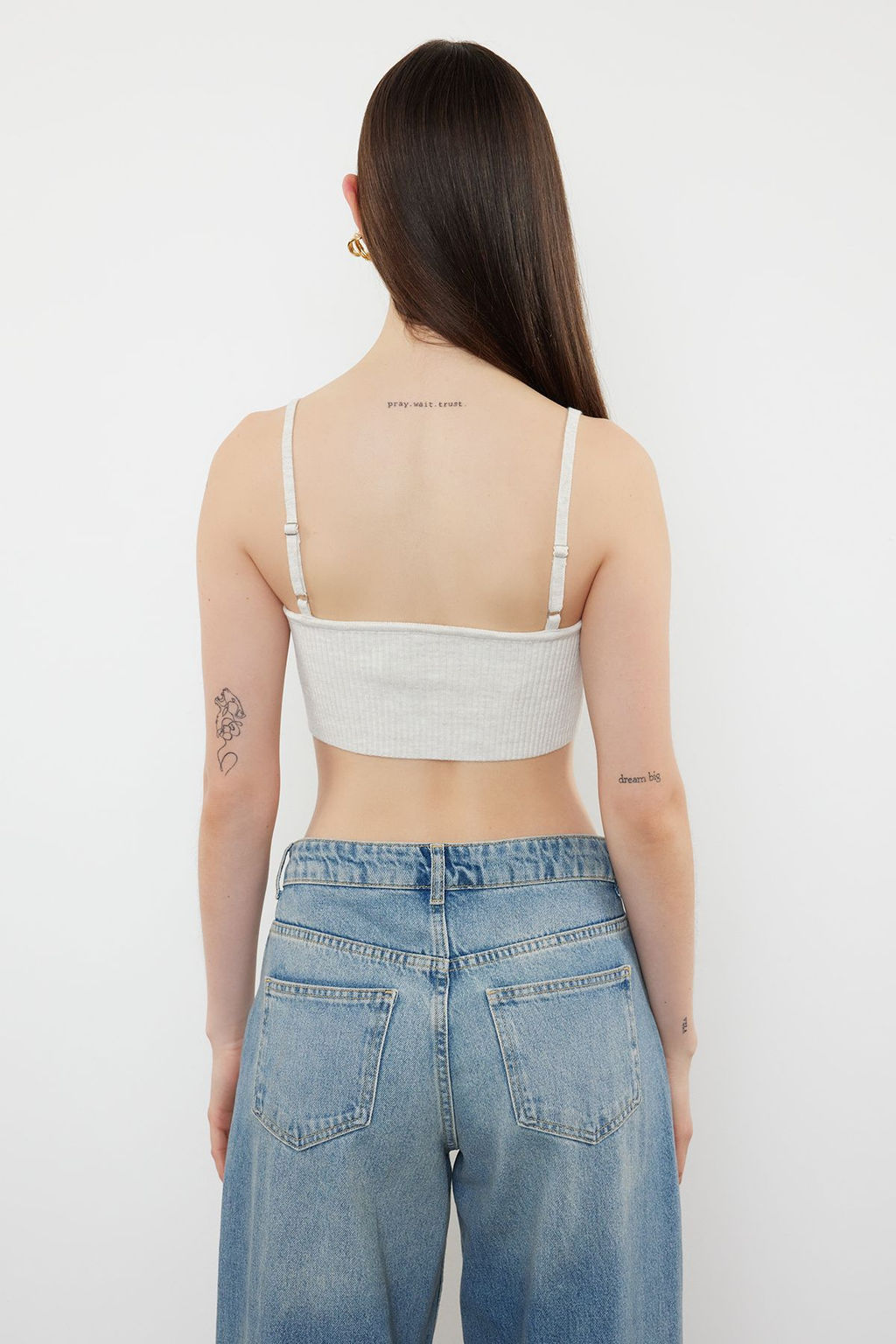 Ekru Bluz TWOSS24BZ00572 - Trendyolmilla фото 5