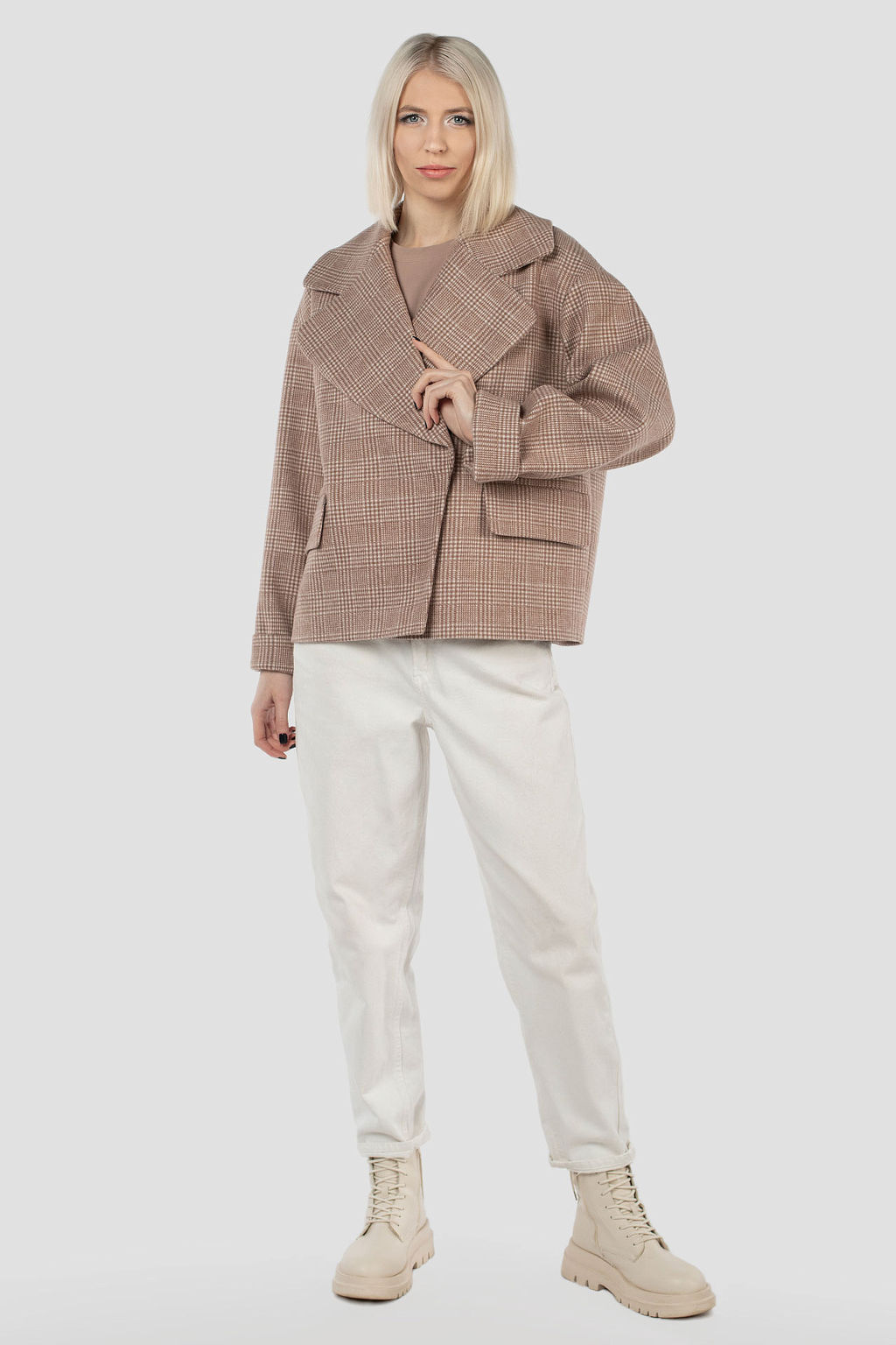 Пальто женское демисезонное - El podio фото 14