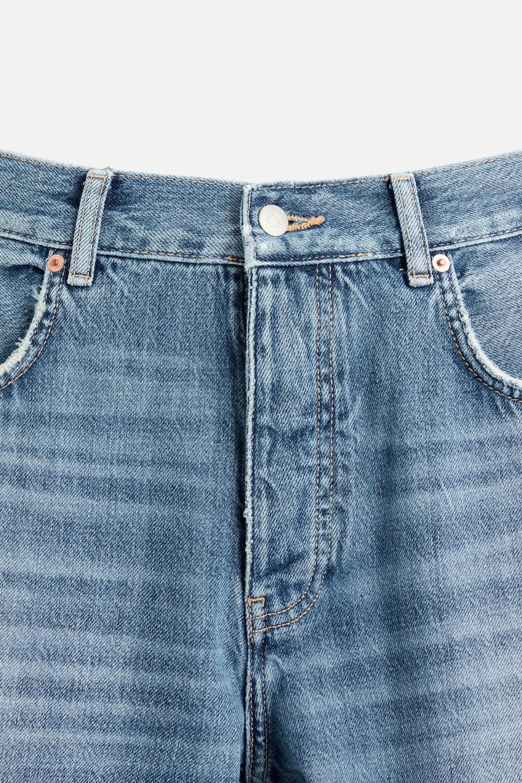REWORKED RELAXED FIT JEANS - Zara фото 9