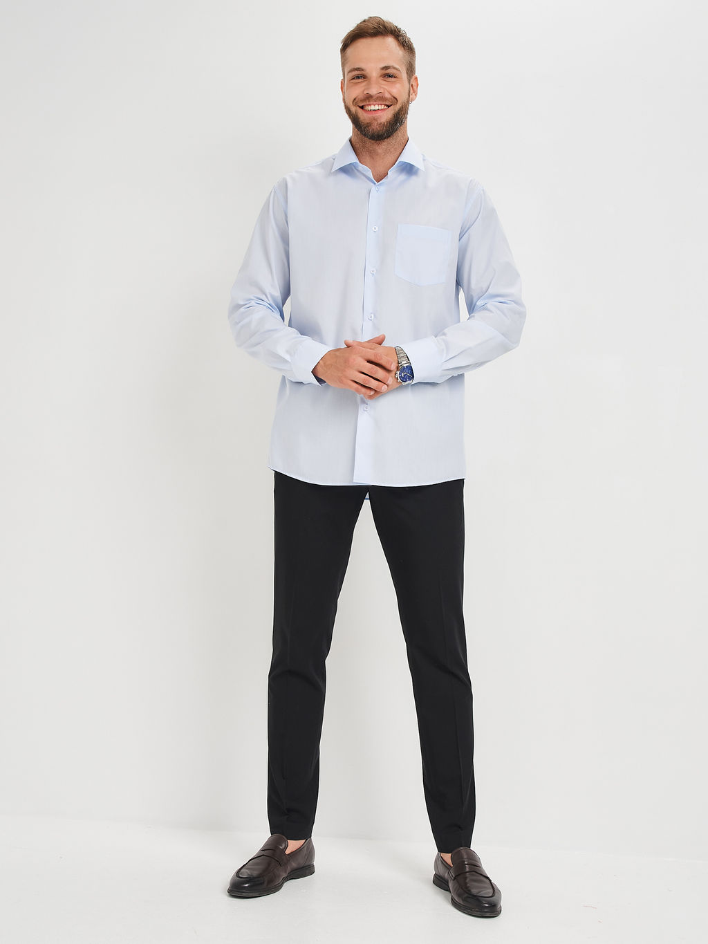 Сорочка мужская длинный рукав CASINO c210/157/064  фото 7