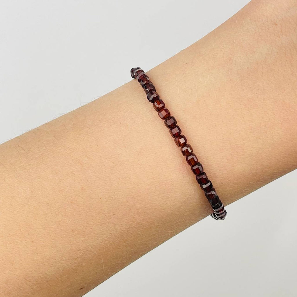 Браслет из Граната "Спессартин" 18 см +