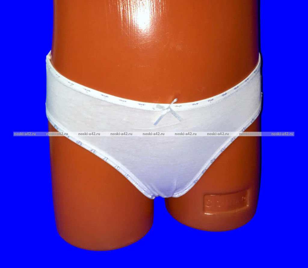 Цена за 10 шт. Детские трусы для девочек COOL KID арт. 601 (2301) белые