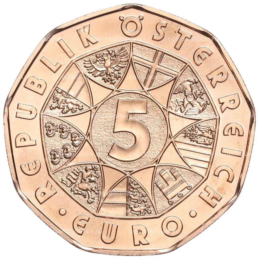 Монета 5 евро 2024 года Австрия Григорианский календарь  Февраль