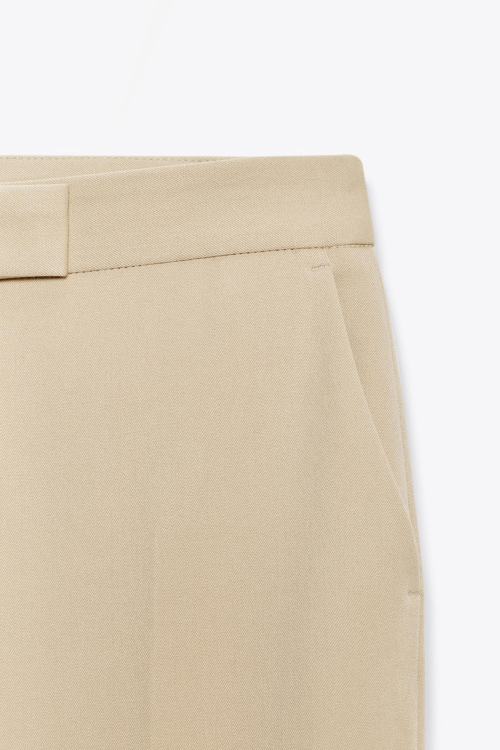 LOW-RISE FLARE TROUSERS - Zara фото 7