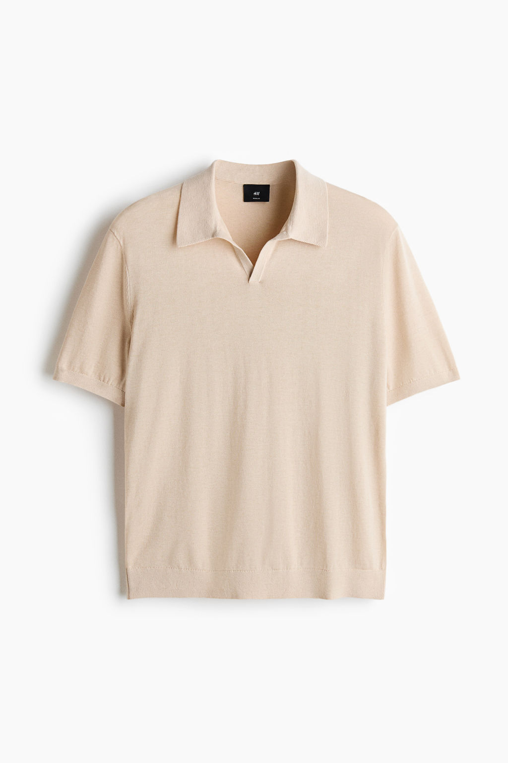 Polo en mezcla de seda Regular Fit - H&m фото 3