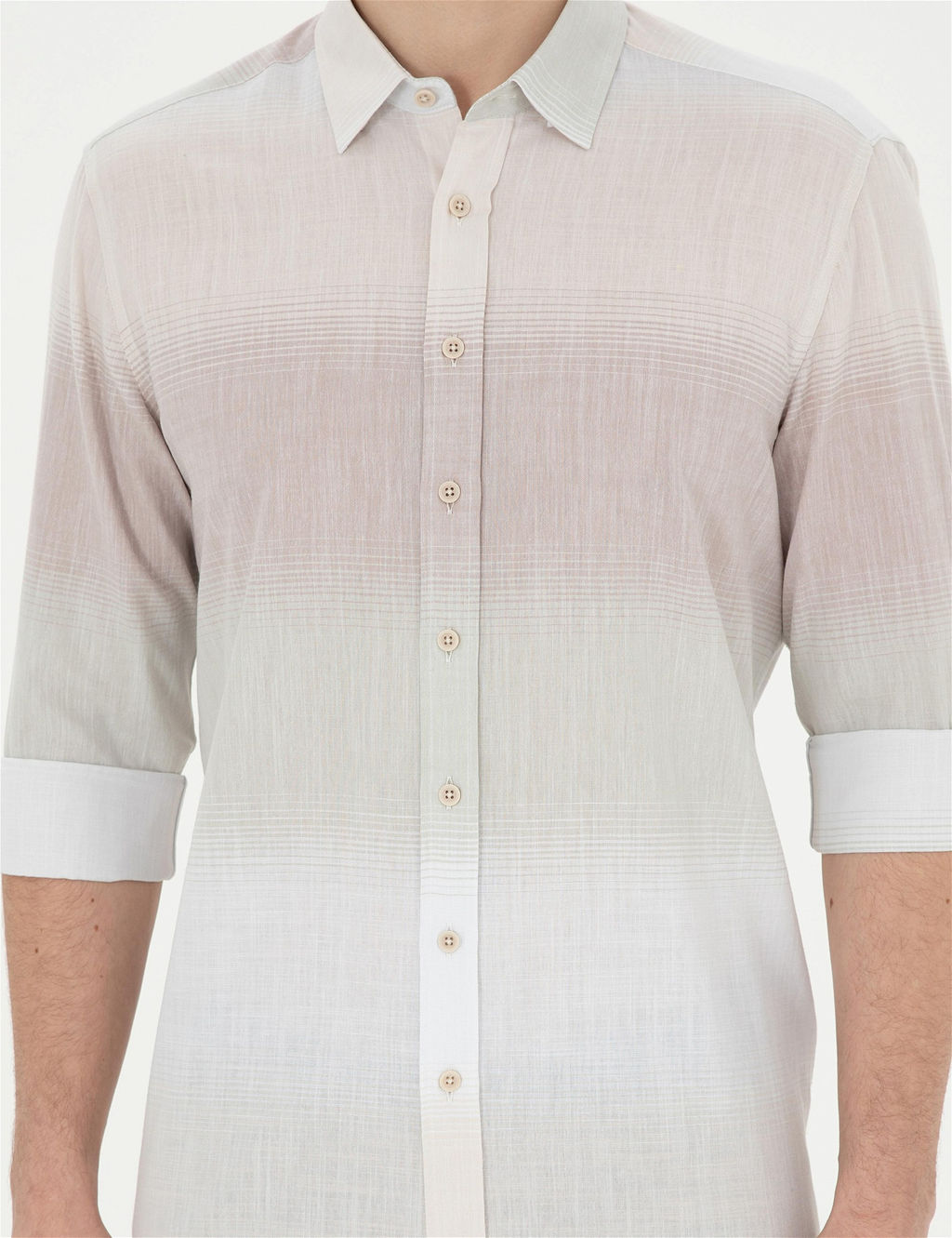 Ye_il Regular Fit Uzun Kollu G_mlek - Pierre cardin фото 6