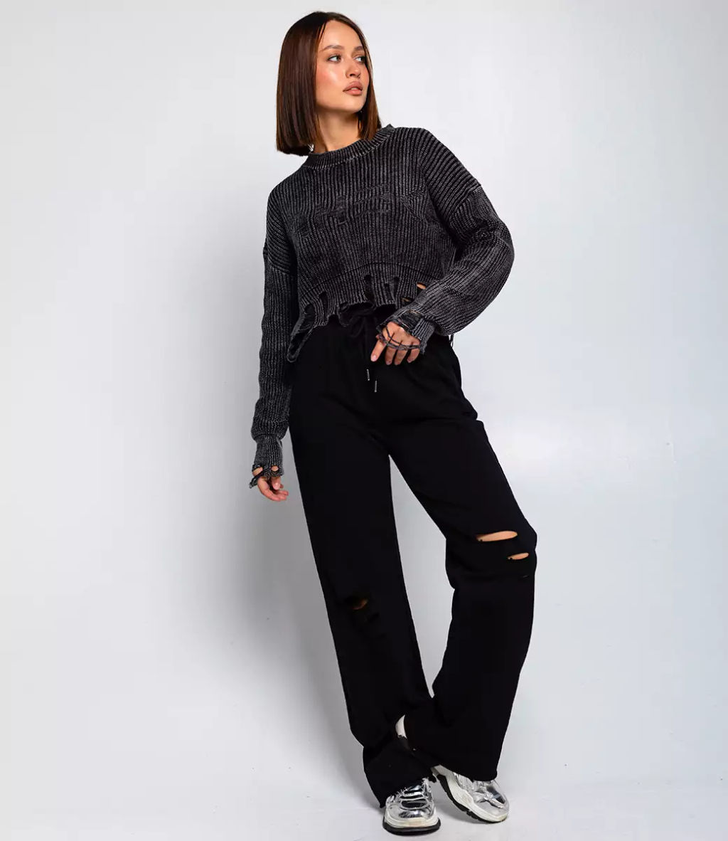 Джемпер #КТ845 (1), чёрный - Dommod фото 4