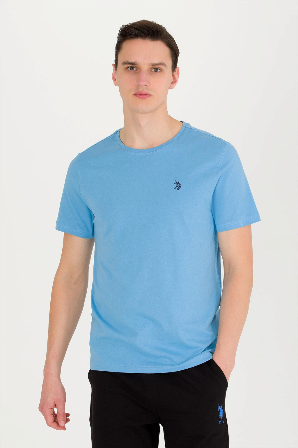 Мужской бирюзовый базовый велосипед