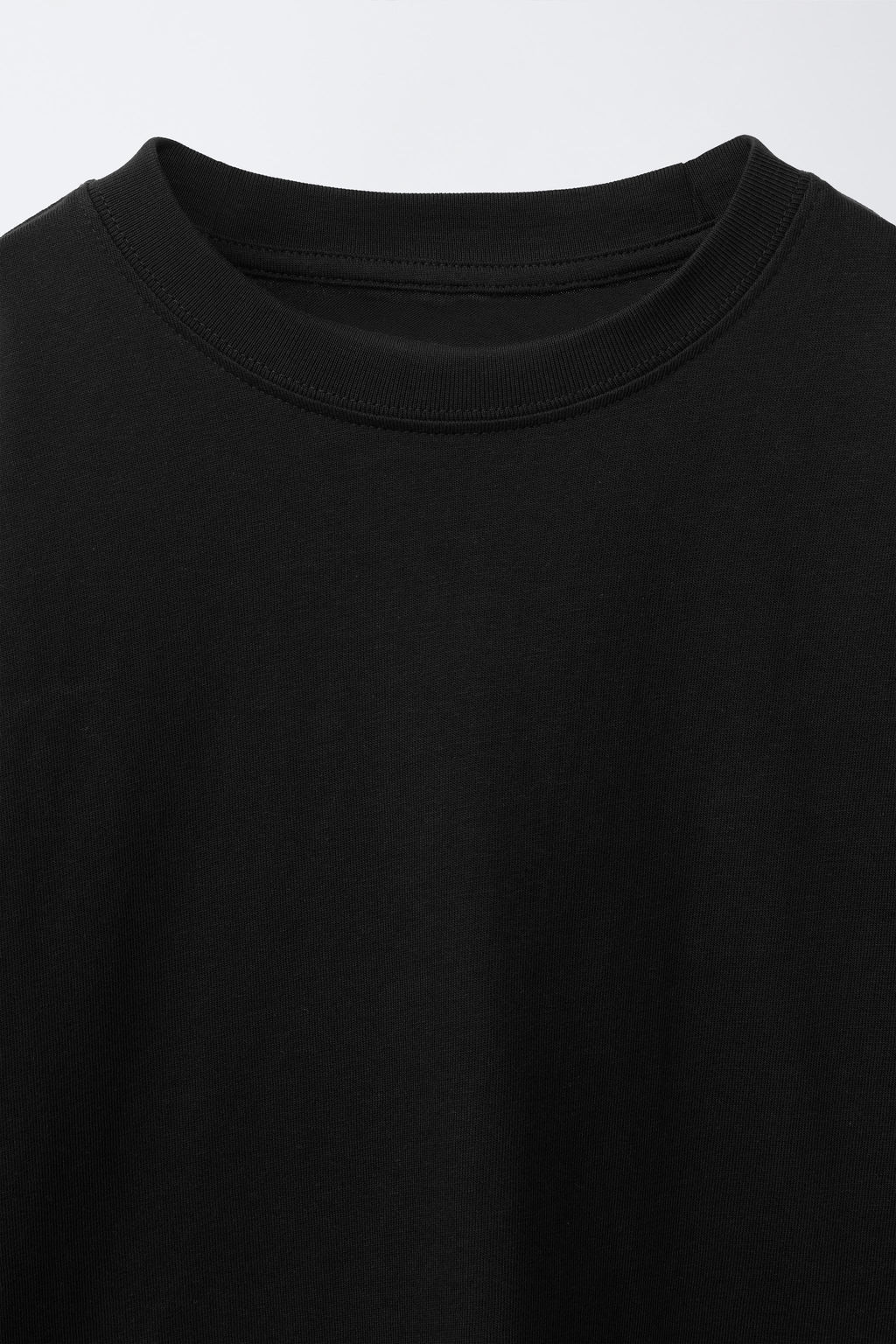 CAMISETA LISA / Negro - Zara фото 3