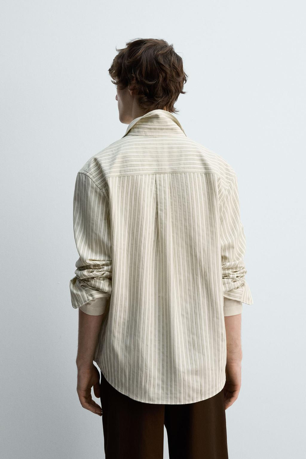 LIMITED EDITION STRIPED SHIRT - Zara фото 3