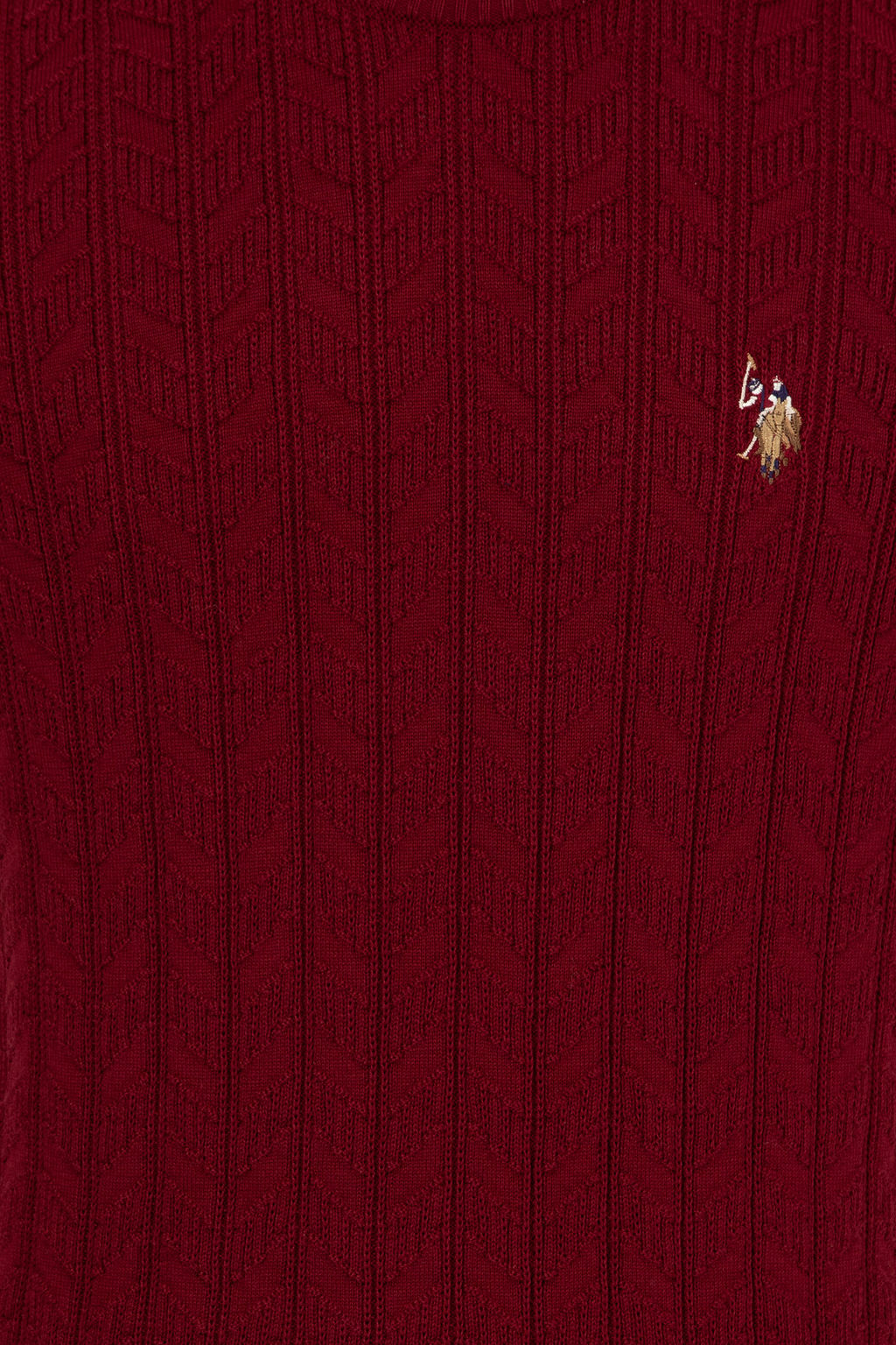 Erkek Bordo Basic Kazak - U.s. polo assn фото 12
