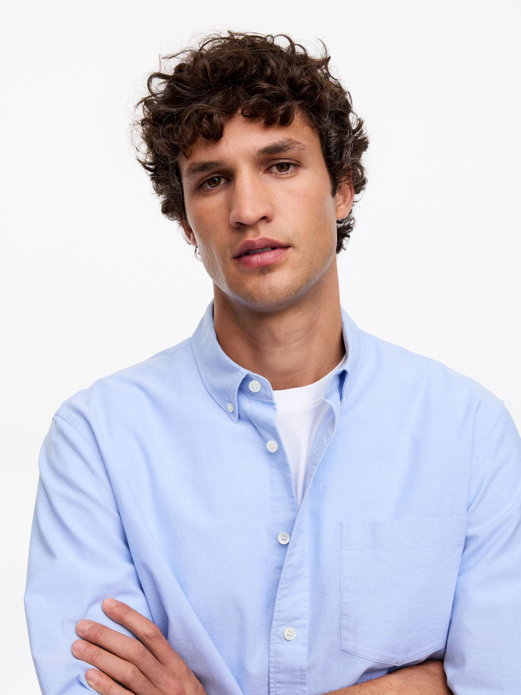 Camisa Oxford regular - H&m фото 10