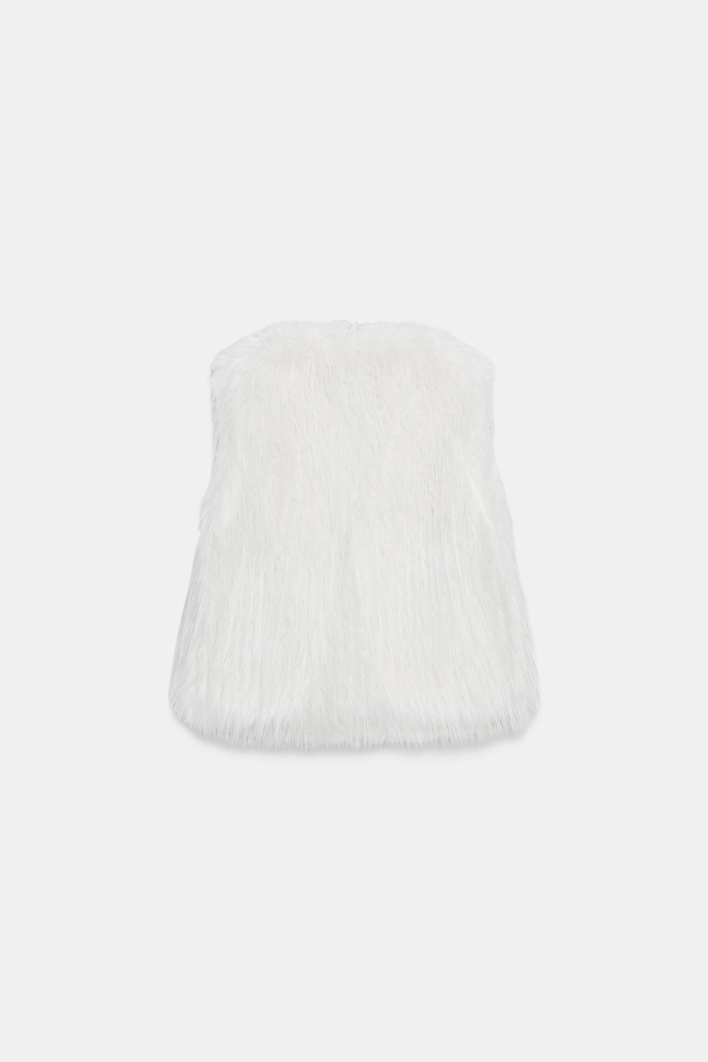 ZW COLLECTION FAUX FUR WAISTCOAT - Zara фото 4